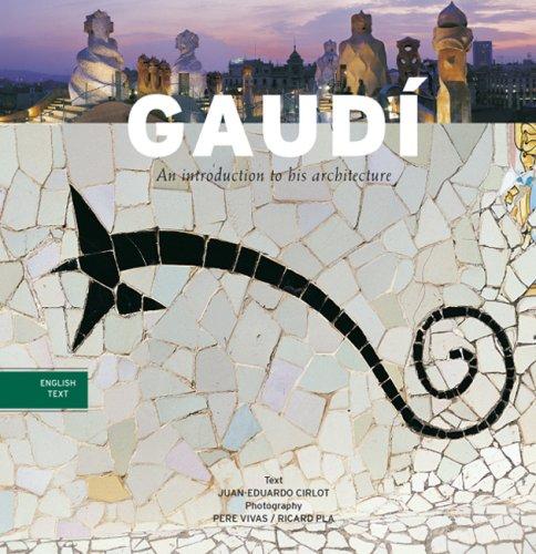 The cover of the book Gaudi by Pere Vivas, Ricard Pla, Juan Eduardo Cirlot