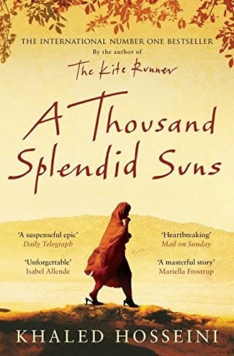 The cover of the book A Thousand Splendid Suns by Khaled Hosseini