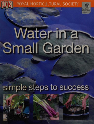 The cover of the book Water in a small garden by Carter, John