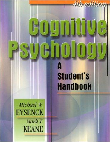 The cover of the book Cognitive Psychology by Michael W. Eysenck