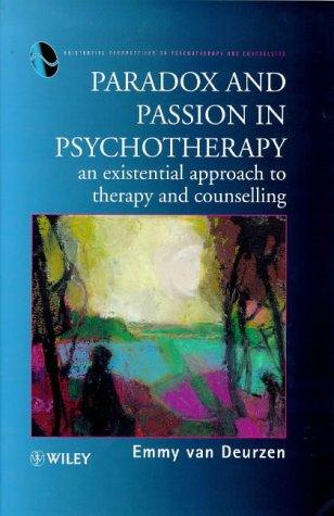 The cover of the book Paradox and passion in psychotherapy by Emmy van Deurzen