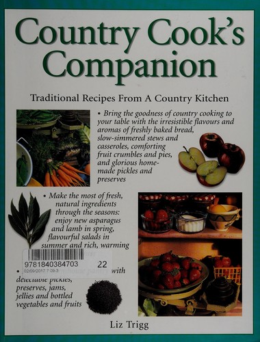 The cover of the book The Farmhouse Cookbook by Liz Trigg