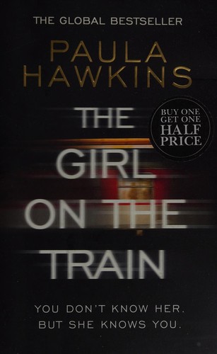 The cover of the book The girl on the train by Paula Hawkins