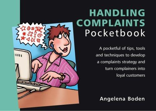 The cover of the book Handling Complaints (Management Pocketbooks) by Angelena Boden