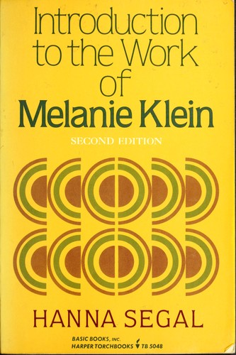 The cover of the book Introduction to the work of Melanie Klein. by Hanna Segal