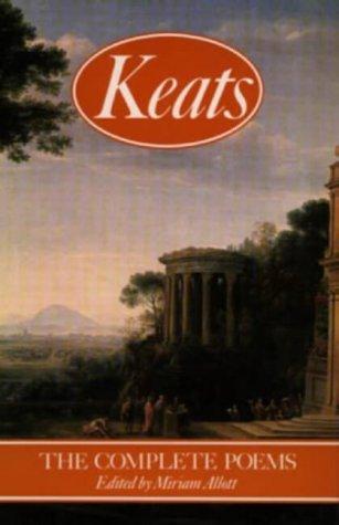 The cover of the book Poems of John Keats by John Keats