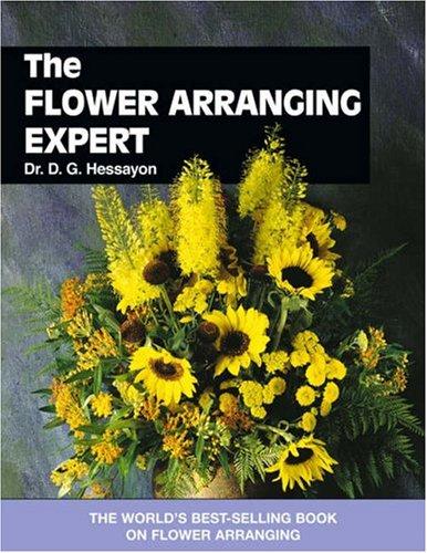 The cover of the book The flower arranging expert by D. G. Hessayon