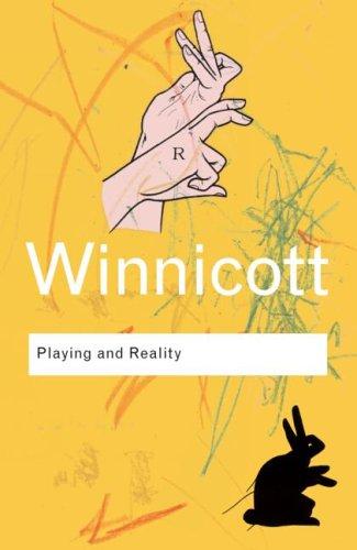 The cover of the book Playing and Reality by D.W. Winnicott